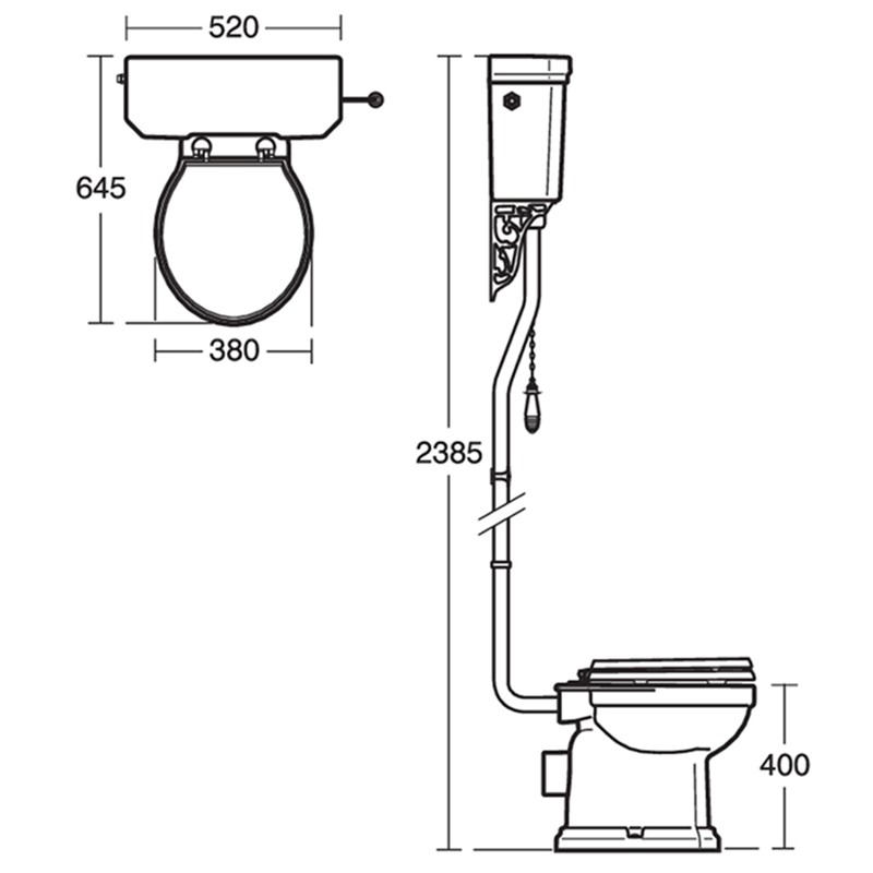 Ideal Standard Waverley Classic White Toilet Seat & Cover NotJustTaps